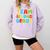 Team Second Grade Shirt 2nd Grade Back To School Graduation Comfort Colors Sweatshirt Orchid