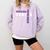 Tennis Senior Night Tennis Senior 2025 Graduation 43 Comfort Colors Sweatshirt Orchid