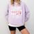 Third Grade Graduation Shirt Straight Outta 3rd Grade Comfort Colors Sweatshirt Orchid