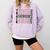 Track Senior Night Track Senior 2025 Graduation 60 Comfort Colors Sweatshirt Orchid