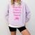 Trust Me I Have A Master's Degree Graduation Comfort Colors Sweatshirt Orchid