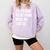 Turtle Owner Introvert Stay Home Comfort Colors Sweatshirt Orchid