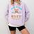 Vet Tech Veterinary Technician Graduation Ruff Idea Comfort Colors Sweatshirt Orchid