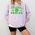 Volleyball Senior Night Volleyball Senior 2025 Graduation 16 Comfort Colors Sweatshirt Orchid