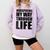 Whispering My Way Through Life Sayings For Introverts Comfort Colors Sweatshirt Orchid Whispering My Way Through Life Sayings For Introverts Comfort Colors Sweatshirt Orchid