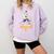 Women Mastered It Girl Master Degree Graduation Graduate Comfort Colors Sweatshirt Orchid