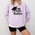 Women's One Degree Hotter College Masters PhD Graduation Party Comfort Colors Sweatshirt Orchid