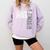 Women's Senior Class Of 2026 Graduation Year High School & College Comfort Colors Sweatshirt Orchid