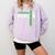 Wrestling Senior Night Wrestling Senior 2025 Graduation 34 Comfort Colors Sweatshirt Orchid