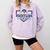 Wrestling Senior Night Wrestling Senior 2025 Graduation 66 Comfort Colors Sweatshirt Orchid