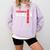 Wrestling Senior Night Wrestling Senior 2026 Graduation 13 Comfort Colors Sweatshirt Orchid