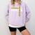 Wrestling Senior Night Wrestling Senior 2026 Graduation 43 Comfort Colors Sweatshirt Orchid