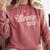 2019 Graduate Attorney Law School Graduation Comfort Colors Sweatshirt Crimson