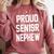 2019 Senior Nephew SEN19R Class Graduation Party T Shirt Comfort Colors Sweatshirt Crimson