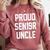 2019 Senior Uncle SEN19R Class Graduation Party T Shirt Comfort Colors Sweatshirt Crimson