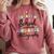 2026 Last Day Of School Autograph 8th Grade Graduation Party Comfort Colors Sweatshirt Crimson