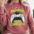 3rd Grade Level Complete Gamer Class Of 2026 Graduation Comfort Colors Sweatshirt Crimson