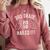 3rd Grade Nailed It 2018 Graduation Comfort Colors Sweatshirt Crimson