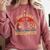 5th Grade Graduation Level Complete Comfort Colors Sweatshirt Crimson