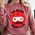 5th Grade Level Complete Gamer Graduation Comfort Colors Sweatshirt Crimson
