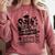 6th Grade Graduate 2021 Graduate Quarantine Sixth Graduation Comfort Colors Sweatshirt Crimson