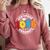 8th Grade 2026 Graduate School Senior Year Graduation Day Comfort Colors Sweatshirt Crimson