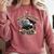 The Addams Family TV Series – Uncle Fester Graduation Spark Premium Comfort Colors Sweatshirt Crimson