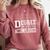 Aerospace Engineering Degree College Graduation T-Shirt Comfort Colors Sweatshirt Crimson