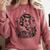 My Alone Time Is For Everyone's Safety Introvert Safety Comfort Colors Sweatshirt Crimson