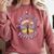 Antisocial Butterfly Tees For Introvert Men Women Girls Comfort Colors Sweatshirt Crimson