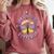 Antisocial Butterfly Tees For Introvert Men Women Girls Comfort Colors Sweatshirt Crimson