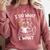 Antisocial Introvert Cat Coffee Sarcastic Attitudes Graphic Comfort Colors Sweatshirt Crimson