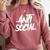 Antisocial Introvert I Hate People Antisocial Club EDM Premium Tri-Blend Comfort Colors Sweatshirt Crimson Antisocial Introvert I Hate People Antisocial Club EDM Premium Tri-Blend Comfort Colors Sweatshirt Crimson