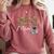 Army National Guard Mom Army National Guard Graduation Mom Comfort Colors Sweatshirt Crimson