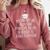Aviation Major Graduation Premium Comfort Colors Sweatshirt Crimson