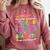 Awesome 5th Grade Graduate Looks Like Class 2023 Graduation Comfort Colors Sweatshirt Crimson