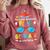 What An Awesome Pre-K Graduate Looks Like 2025 Graduation Comfort Colors Sweatshirt Crimson