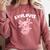 Axolovert Axolotl Humor Salamander Introvert Comfort Colors Sweatshirt Crimson