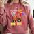 My Baby Just Crushed Preschool Graduation Comfort Colors Sweatshirt Crimson