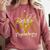 Bachelor Of Science Psychology Graduation Comfort Colors Sweatshirt Crimson
