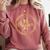 Barbershop Apparel Barber School Graduation Comfort Colors Sweatshirt Crimson