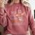 You Bet Giraffe I Graduated Graduation Gift Comfort Colors Sweatshirt Crimson