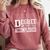 Biology Degree For College Graduation Tee Shirt T-Shirt Comfort Colors Sweatshirt Crimson