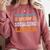 Birdhouse Building Now Minimal Socializing Introvert Comfort Colors Sweatshirt Crimson