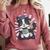 Border Collie Dog Lover Cute Anime School Graduation Men Women Kids Comfort Colors Sweatshirt Crimson