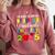 My Brother Graduated Kindergarten Class Of 2025 Graduation Comfort Colors Sweatshirt Crimson