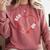 BSN RN Nurse Graduation Nursing Essentials BSN Nurses Comfort Colors Sweatshirt Crimson
