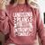 Canceling Plans Last Minute Introvert Tingles Alone Time Comfort Colors Sweatshirt Crimson