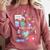 Can’t Talk Right Now Doing Paramedic Nurse Graduation Comfort Colors Sweatshirt Crimson