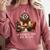 Cat Lover I'd Rather Be Home With My Cats Introvert Cozy Comfort Colors Sweatshirt Crimson